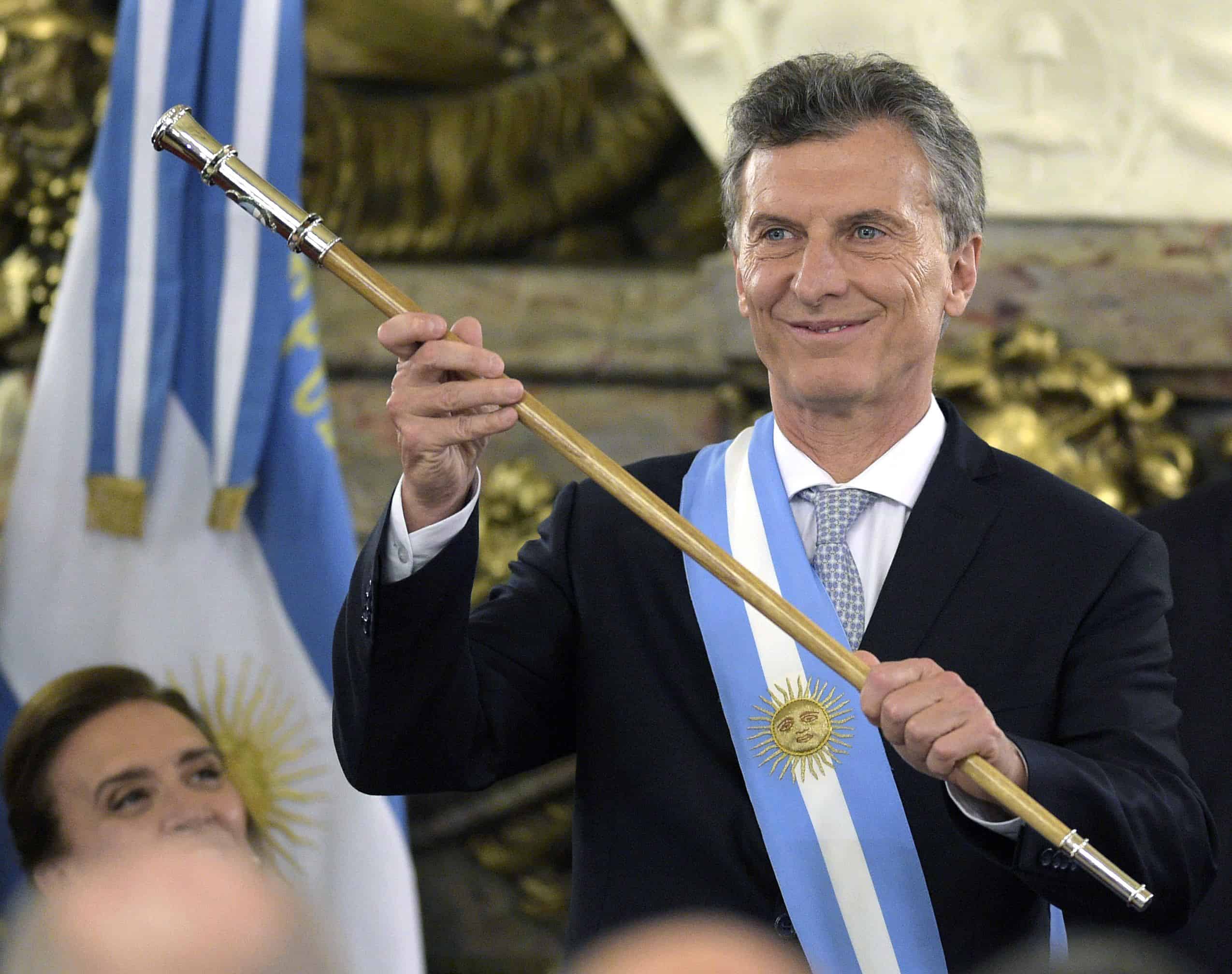 Argentina President Mauricio Macri