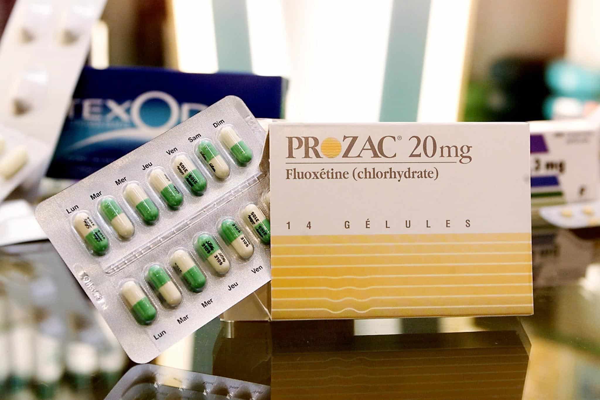 child autism risk link to antidepressants like Prozac