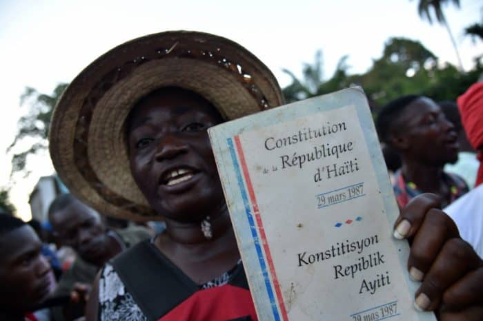 Haiti elections protest