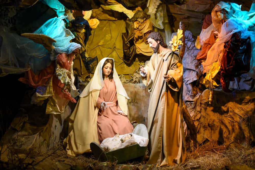 A Costa Rica Christmas nativity scene