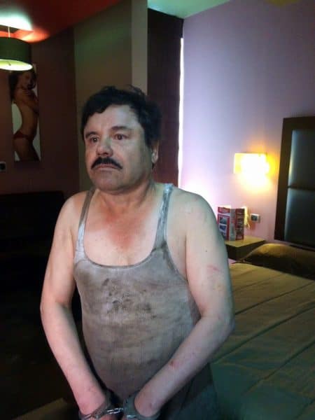 Mexico drug kingpin Joaquín "El Chapo" Guzmán