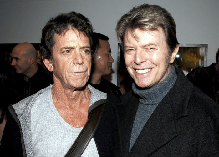 David Bowie and Lou Reed