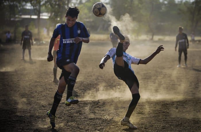 Nicaragua football in Managua