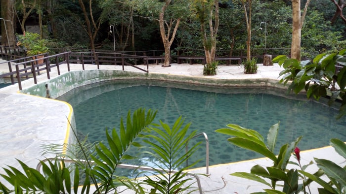 One of Buena Vista Lodge's hot pools.