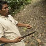 Don Julio explains the medicinal powers of plants in the Amazon rain forest.
