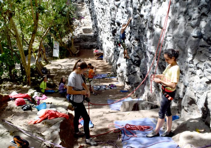Camp trains new generation of Costa Rican rock climbers