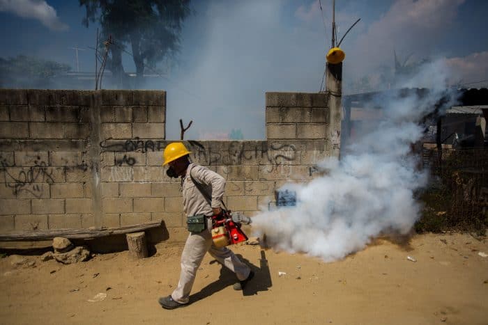 Fumigating against the Aedes aegypti mosquito in Mexico | Zika virus