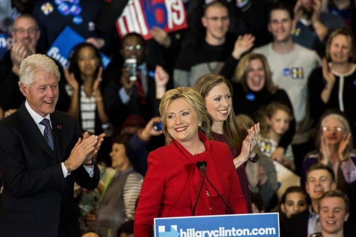 Hillary Clinton and Bill Clinton