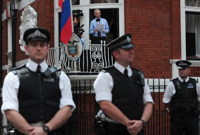 WikiLeaks founder Julian Assange in 2012