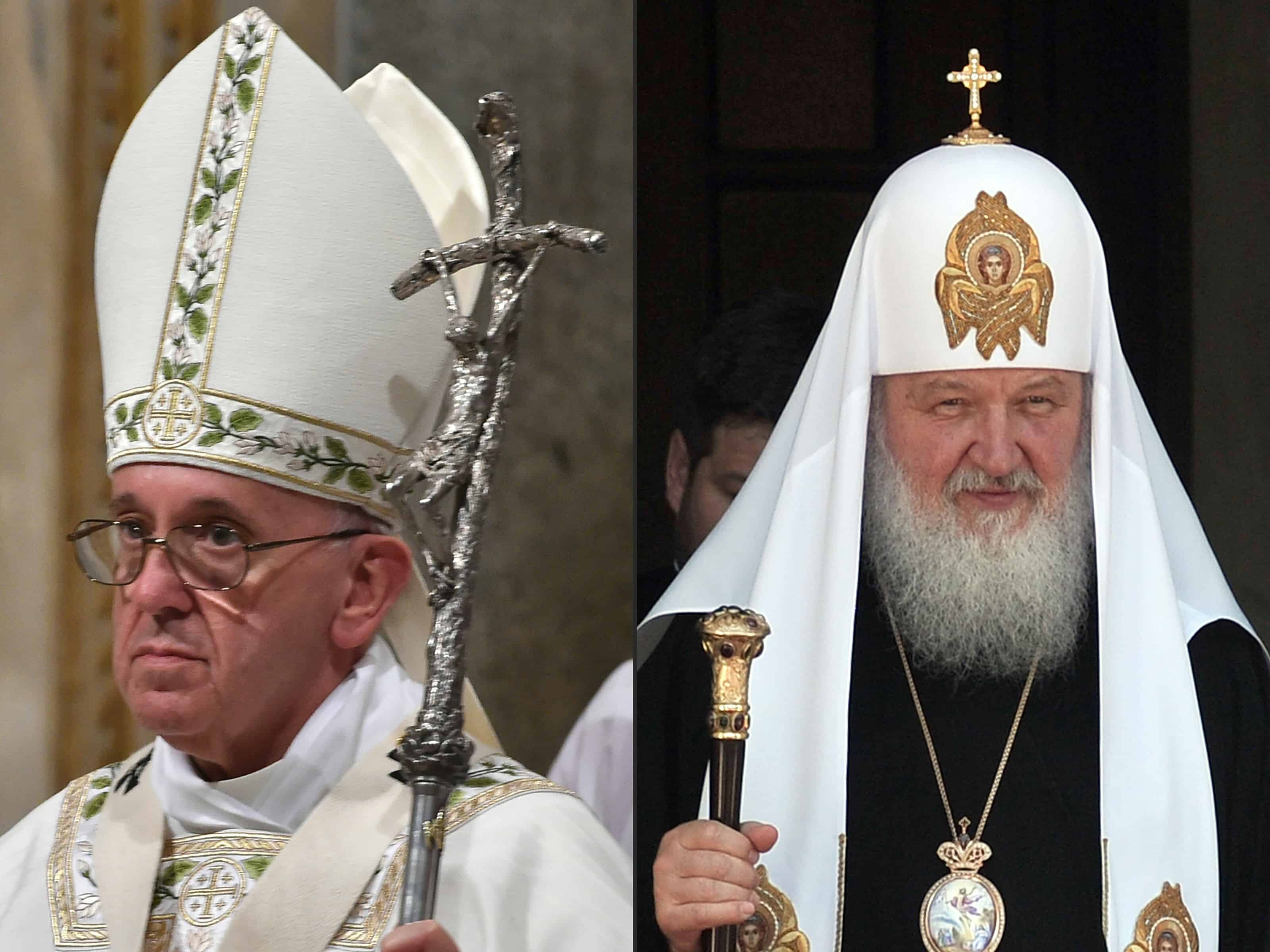 Pope Francis; Patriarch Kirill