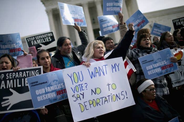 immigration rally | child migrants