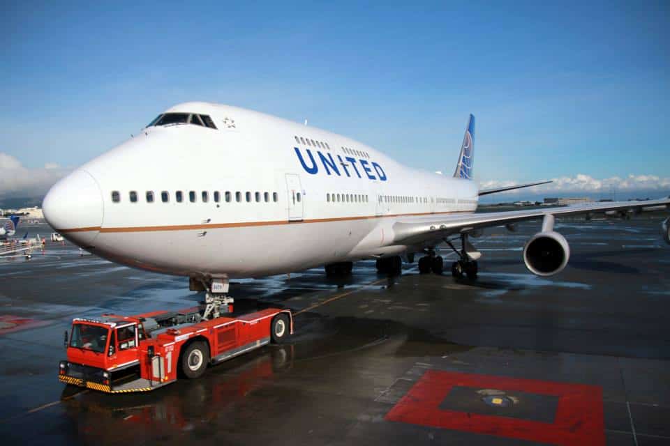 United Airlines 747