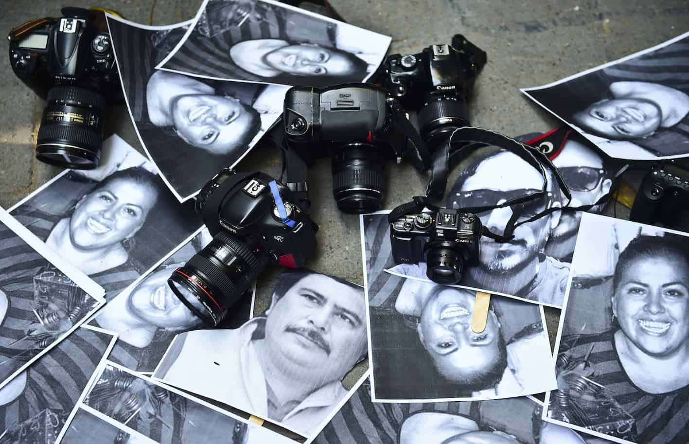 photos of Mexican journalists killed