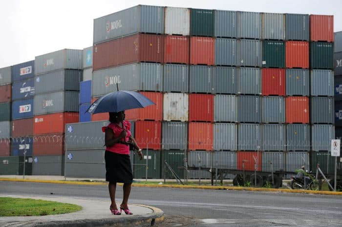 Panama free trade zone in Colón