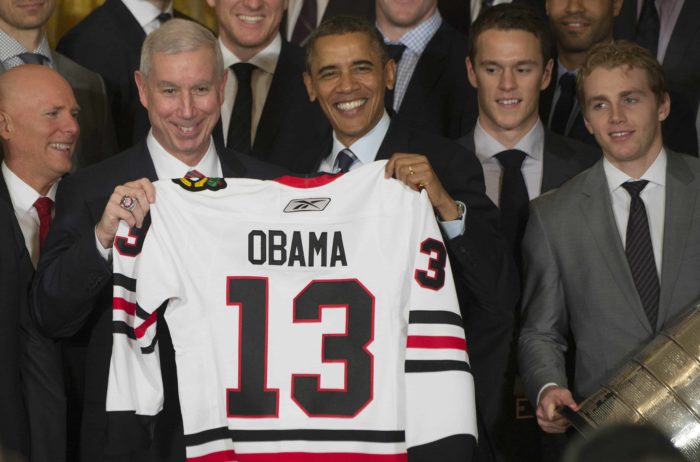 NHL, Barack Obama and the Chicago Blackhawks