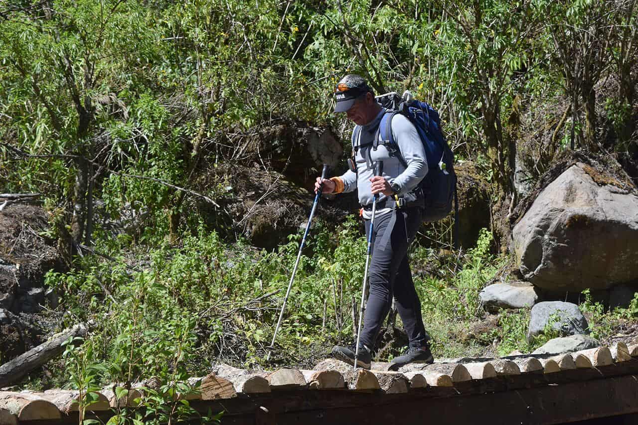 Warner Rojas Hiking at Chirripo National Park