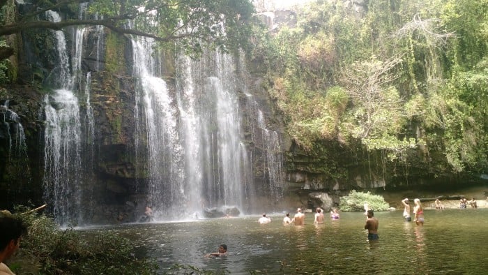 Llanos del Cortes Waterfall