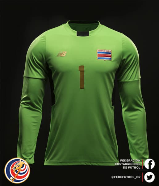 Costa Rica La Sele goalkeeper kit