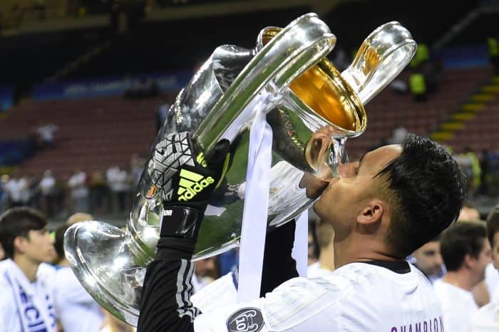 Keylor Navas Champions League win