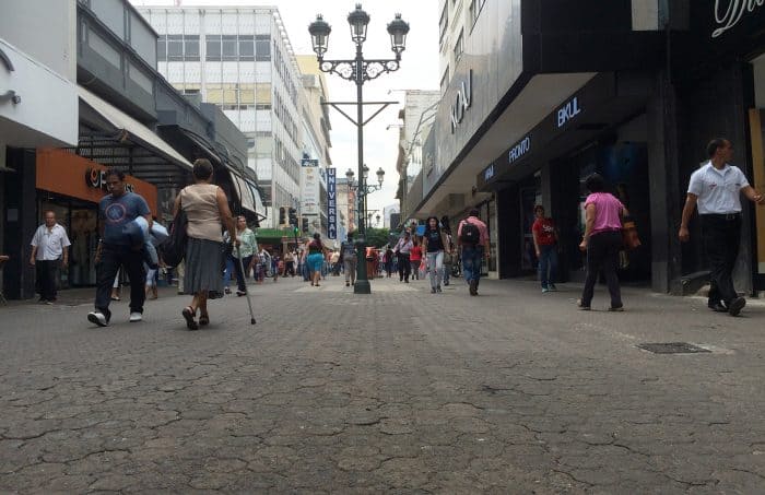 Central Avenue boulevard, San José. May 4, 2016