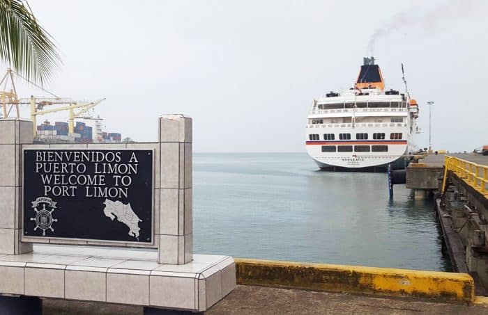 Costa Rica Port of Limon.