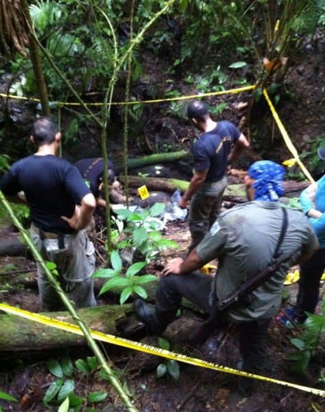Police investigate site where human remains were found in Corcovado national park