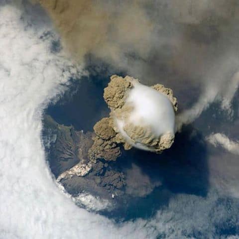 Sarychev Volcano (Kuril Islands, northeast of Japan