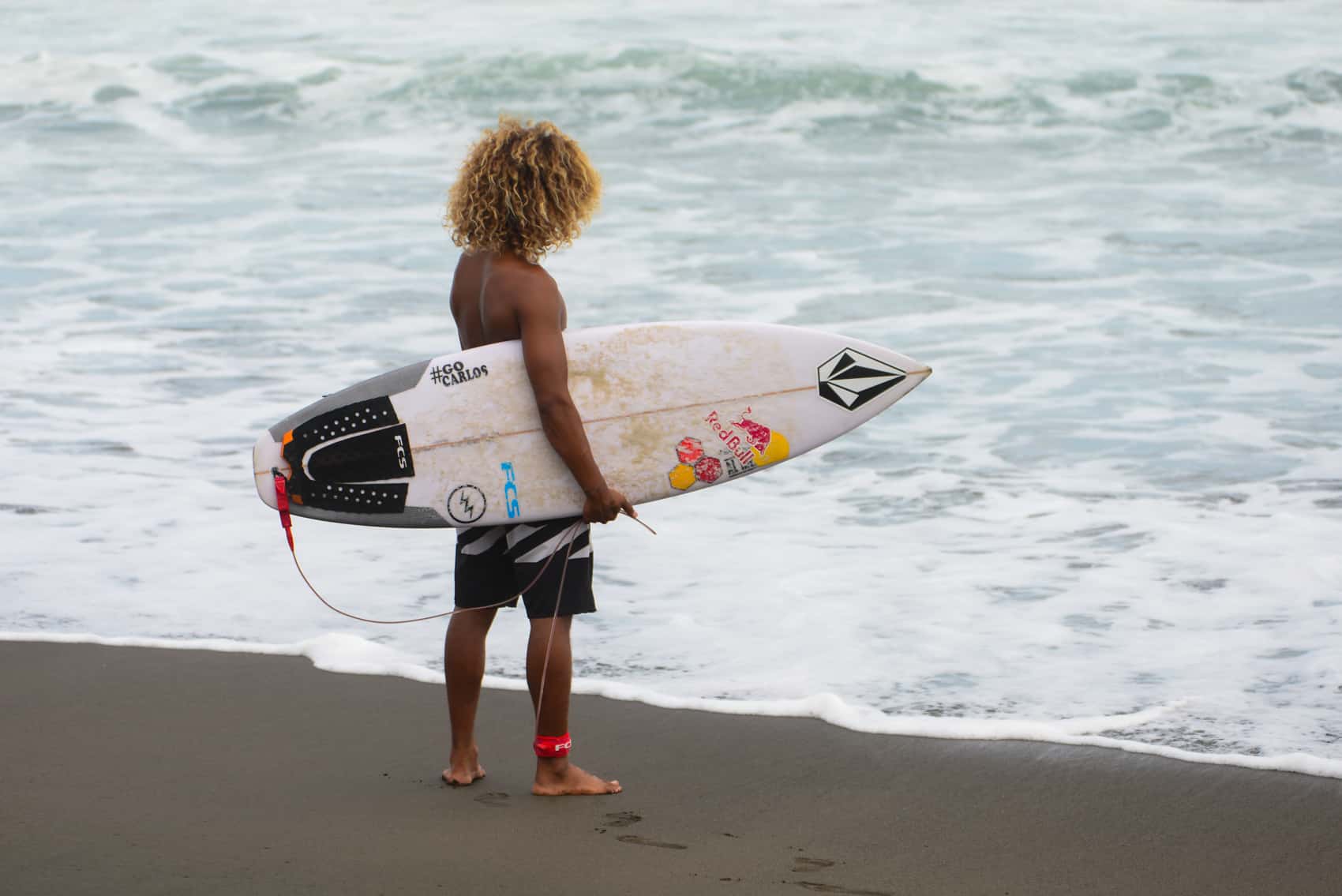Cali Muñoz Surfing at Jaco Beach Costa Rica