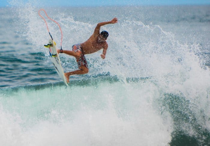 Surfing in Costa Rica