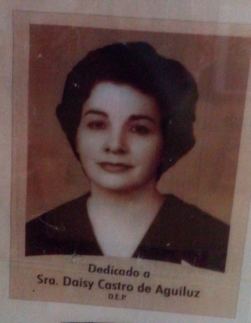 Daisy Castro, Santa Ana heiress who married Marcial Aguiluz.