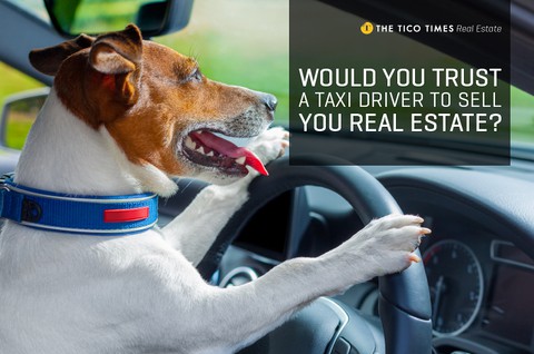 Would you trust a taxi driver to sell you real estate in Costa Rica?