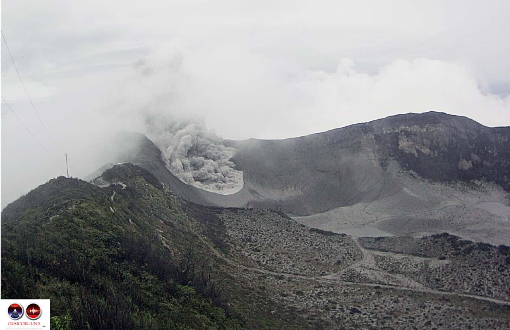Turrialba Volcano. July 7, 2015