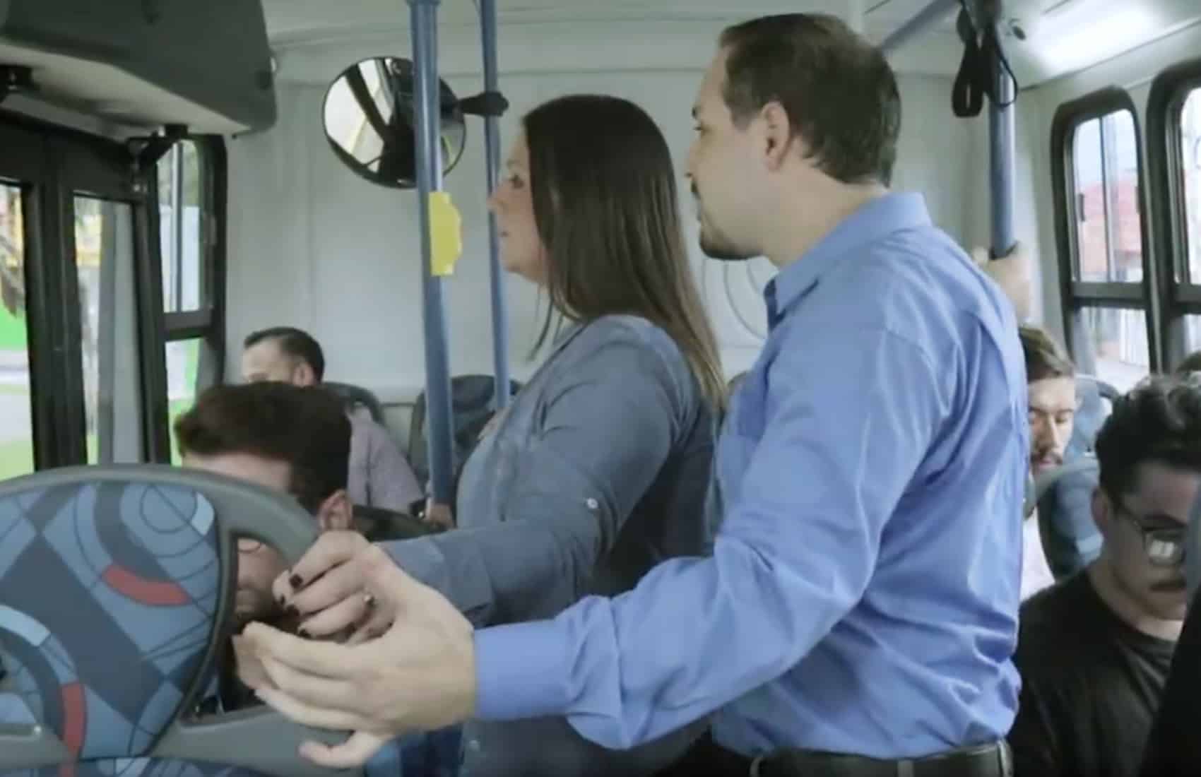 sexual harassment in bus