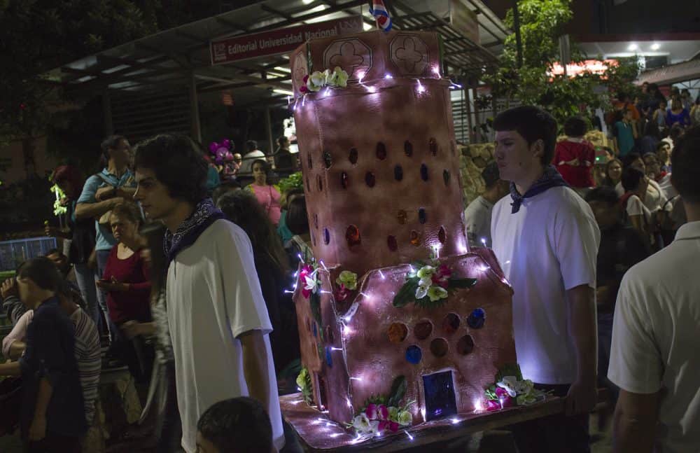 Costa Rica lantern parade