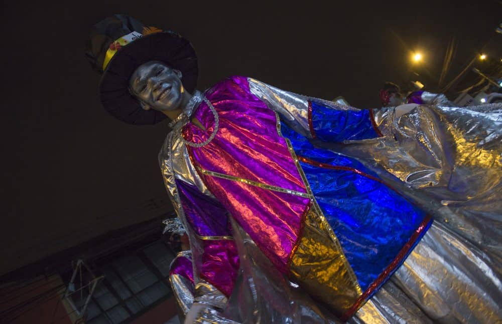 Costa Rica lantern parade costume