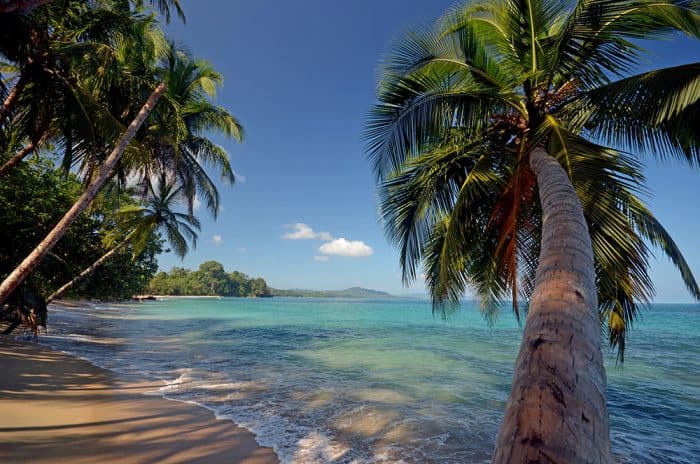 Playa Punta Uva, one of Costa Rica's most beautiful beaches.