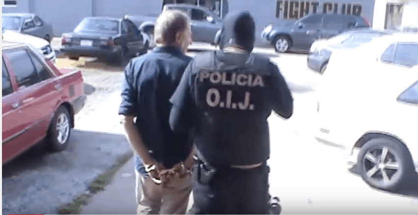 Costa Rica pimping arrest