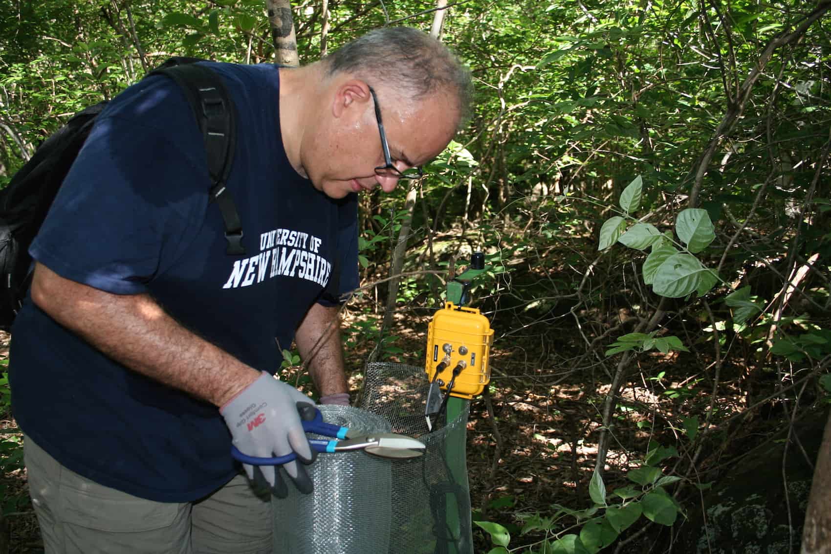 sensor box in Santa Rosa National Park