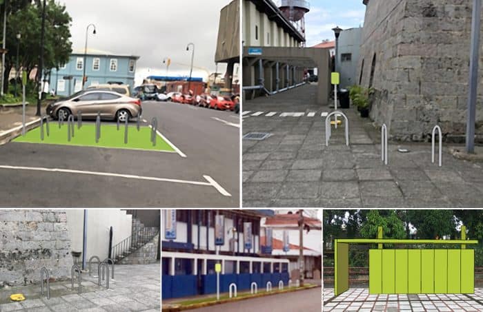 Bike parking facilities in San José