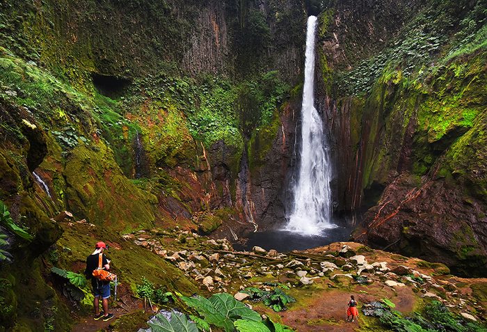 Catarata del Toro is a 91-meter waterfall.