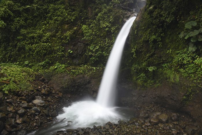 La Paz Waterfall.