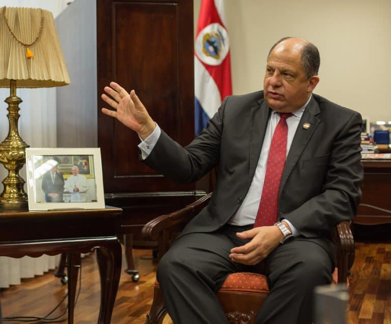 President Solís: ‘If you want to get through a border, you’ll be able to sooner or later’