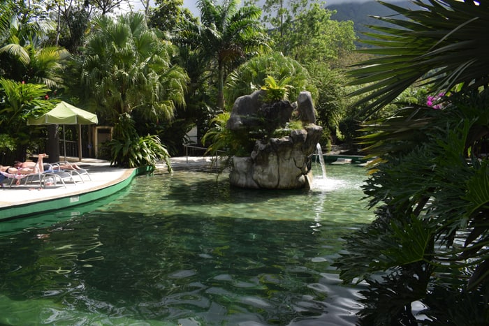 Pool at Paradise Hot Springs.