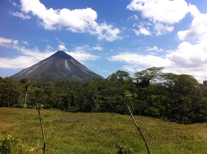 Arenal is where the gods would live if they lived in Costa Rica