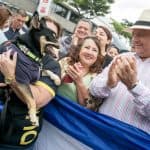 President Luis Guillermo Solís signs Animal Welfare Bill into law. June 11, 2017
