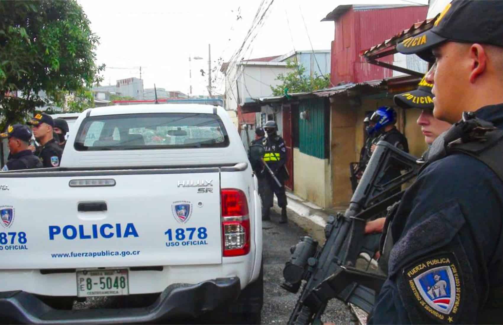 National Police, crimes in Limón