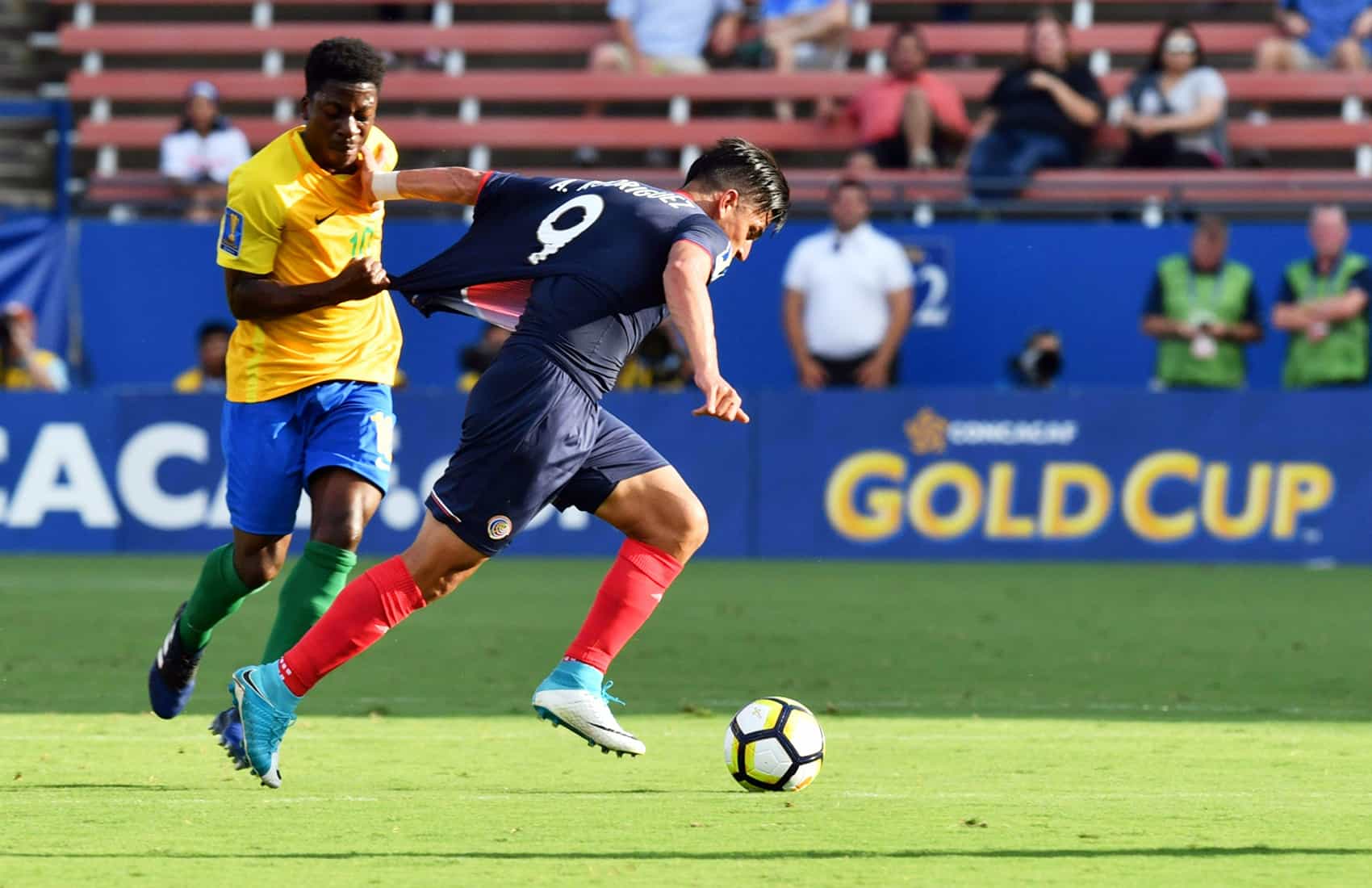 Costa Rica vs French Guiana. July 14, 2017. La Sele