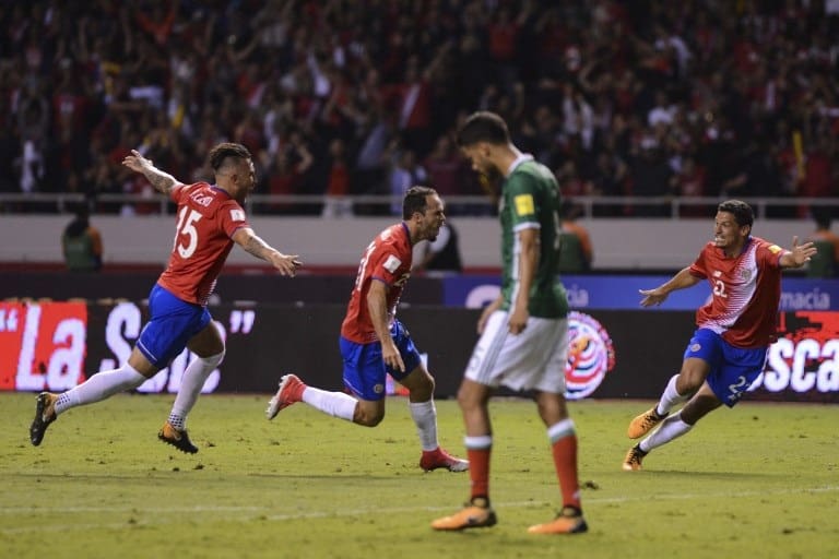 PHOTOS: Costa Rica ties Mexico 1-1