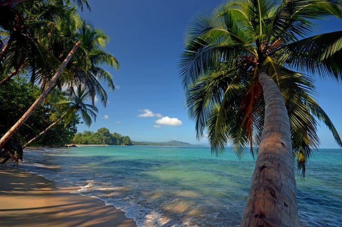 Punta Uva on the Caribbean coast of Costa Rica