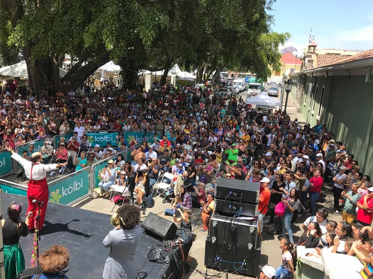 The art fest Transitarte 2018 filled east-central San José, Costa Rica with happy spectators on March 18.